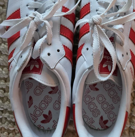 Adidas Samba white solar red off white W 10.5 - Picture 4 of 6